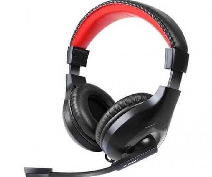 Наушники Gemix HP-802MV Black, 2 x Mini jack (3.5 мм), накладные, кабель 2.4 м